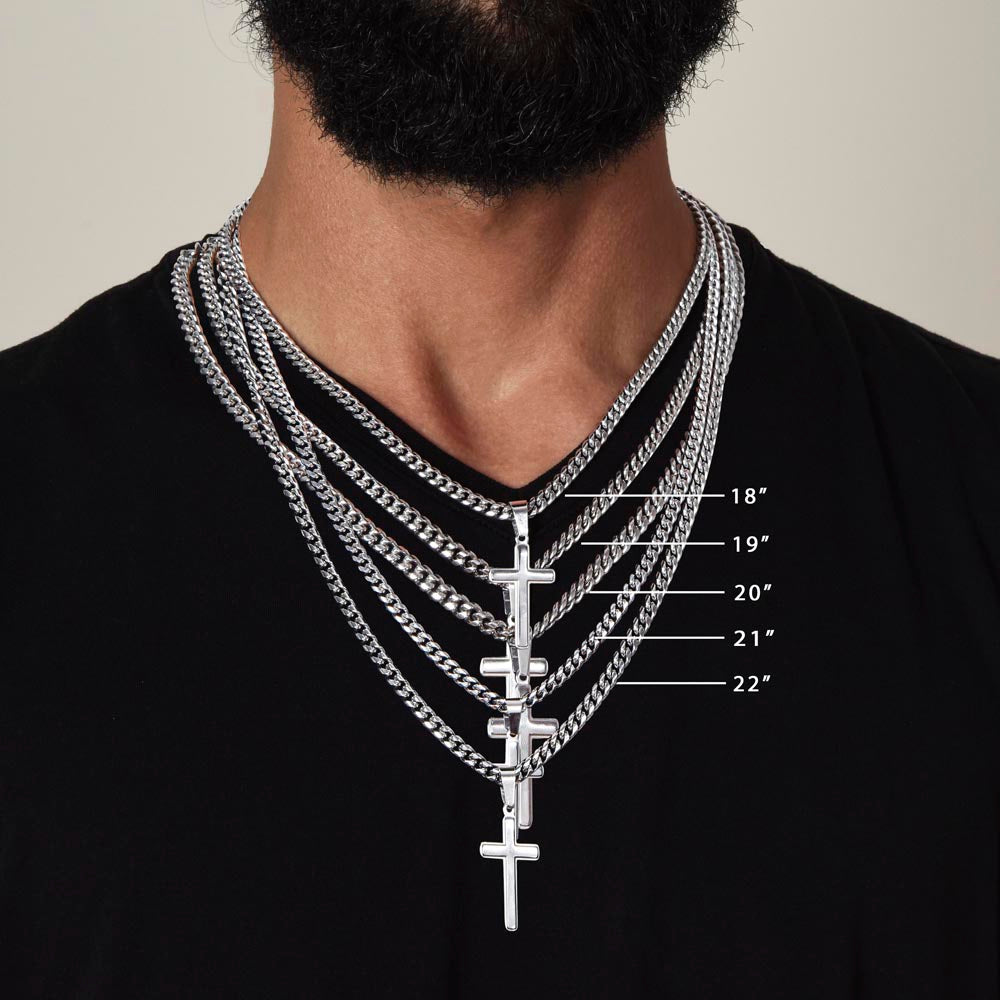 Father's Day Cross necklace