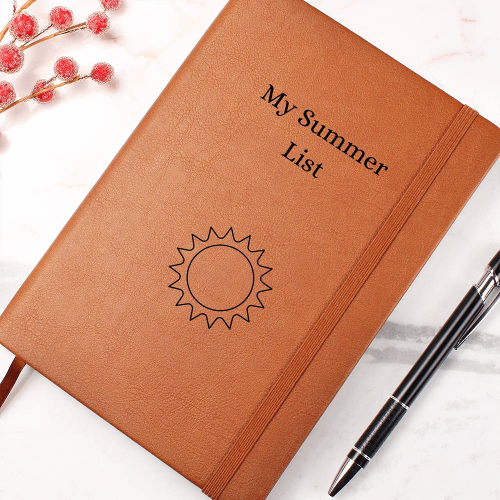 Summer List Journal