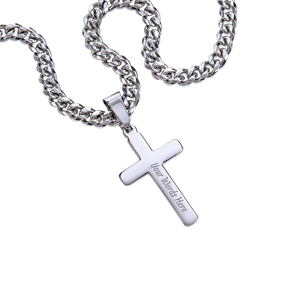 Father's Day Cross necklace