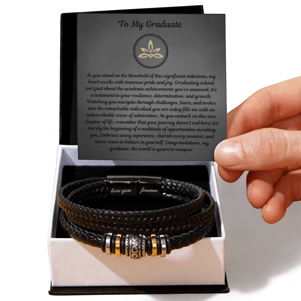 To My Graduate Luxury Bracelet